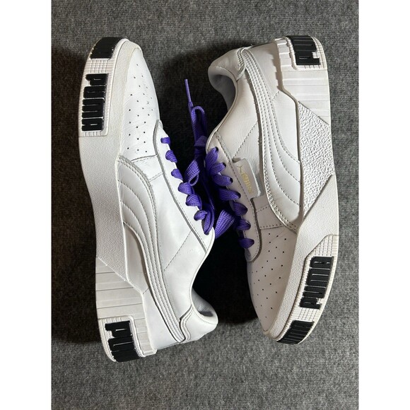 Puma Women’s Cali Bold 370811-01 White Casual Shoes Sneakers Size M9 (men’s 7.5) - Picture 12 of 13